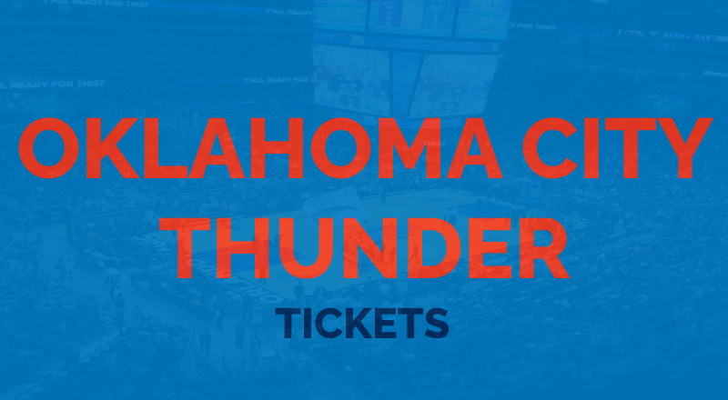 Oklahoma City Thunder Tickets for Less